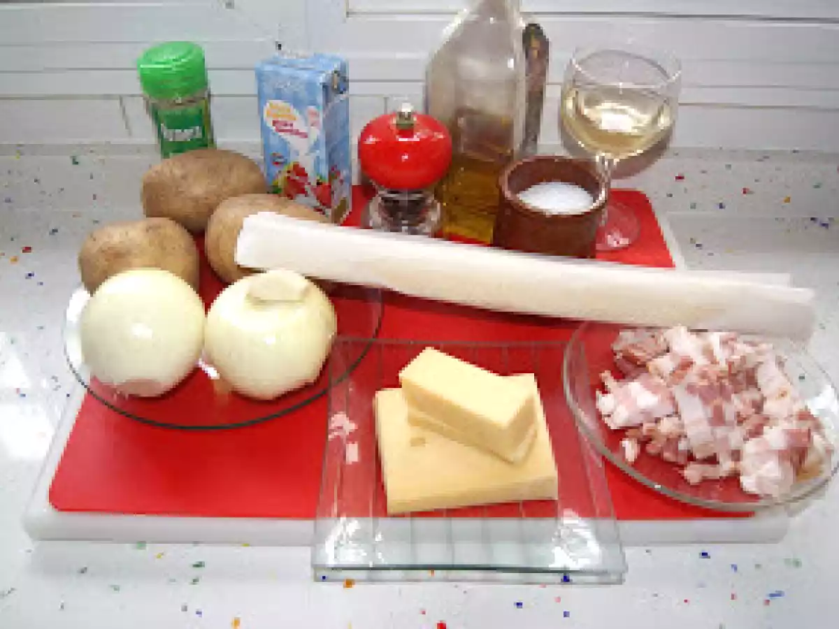 TARTA DE PATATAS Y GRUYERE - foto 2