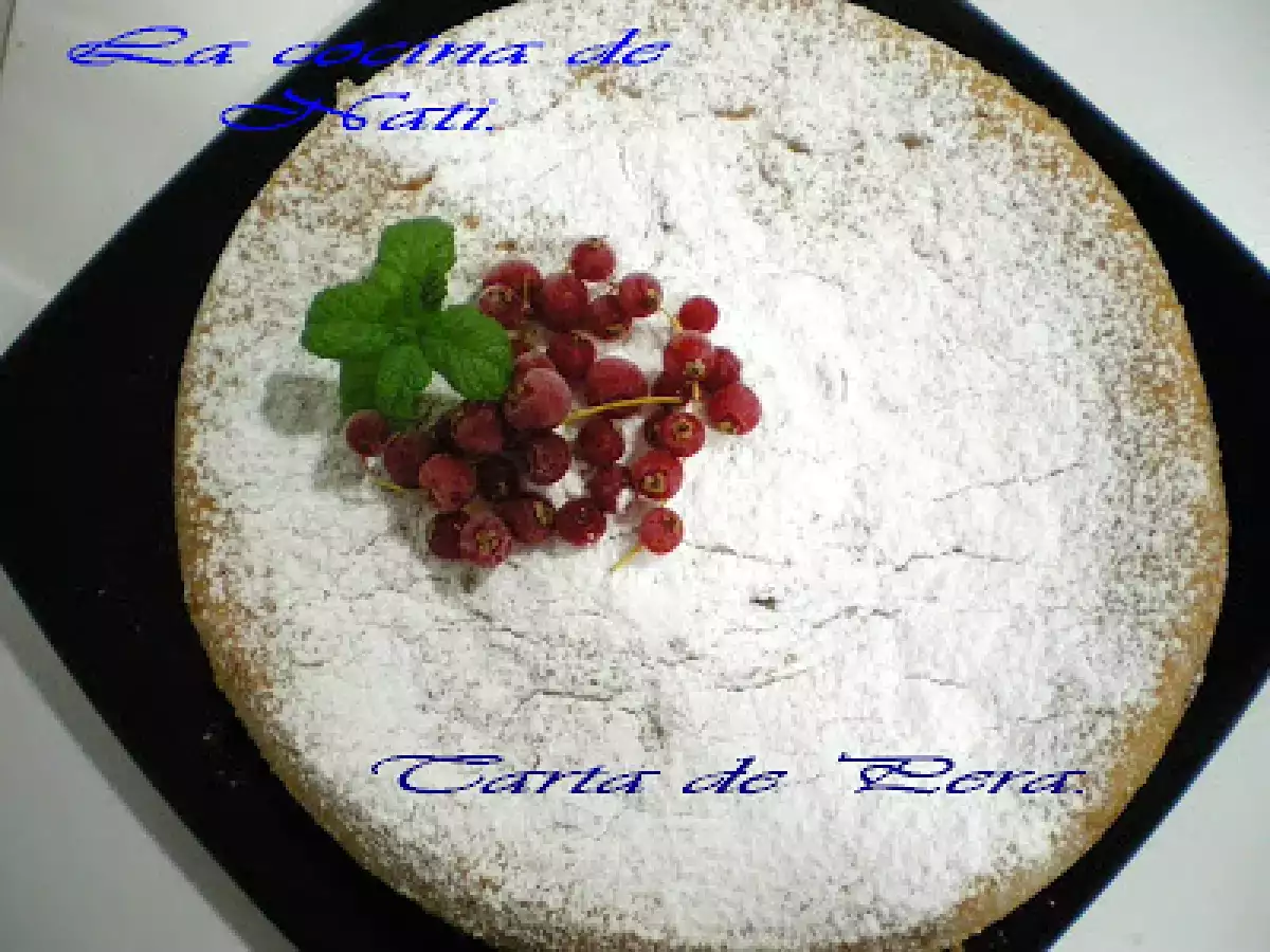 TARTA DE PERA. - foto 4