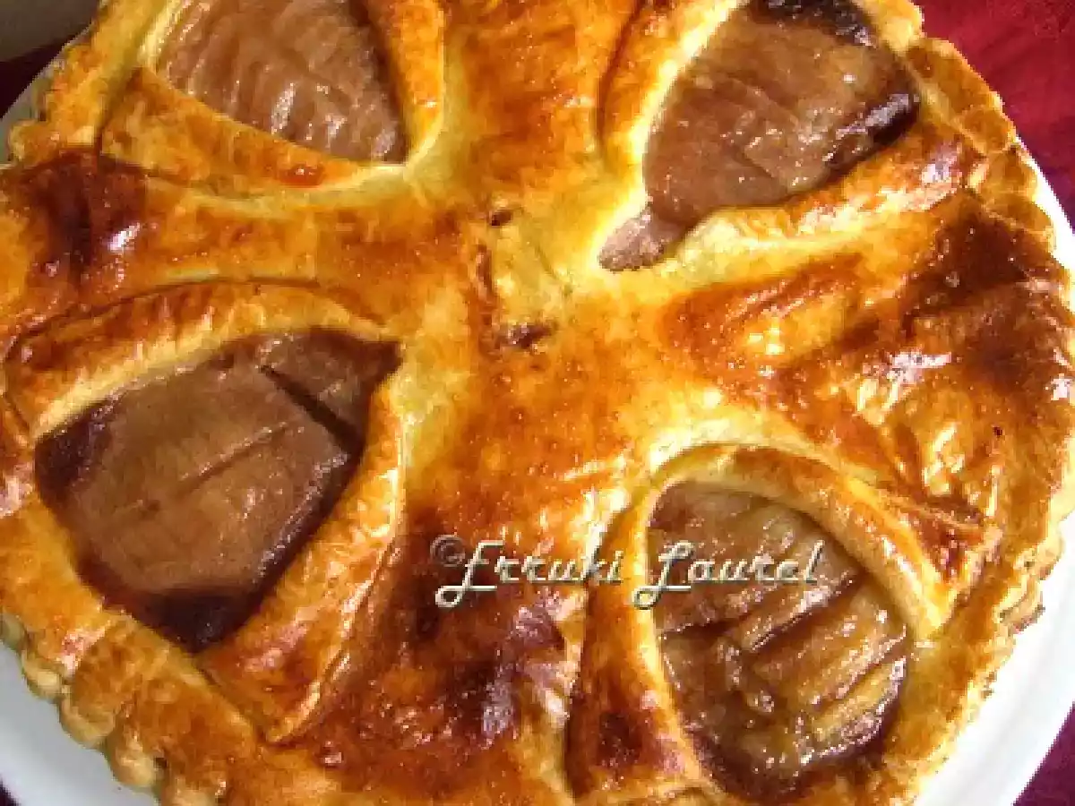 Tarta de pera al chocolate - foto 2