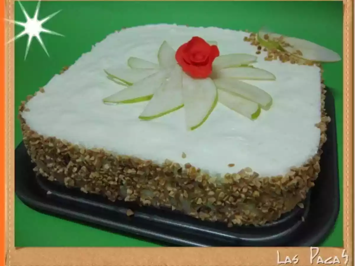 Tarta de Pera (Thermomix)