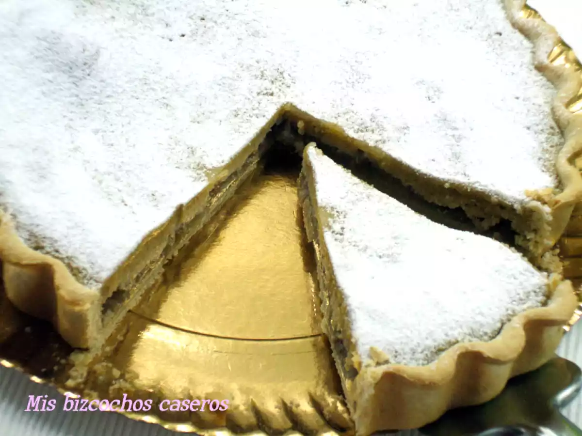 Tarta de peras y crema de avellanas - foto 2