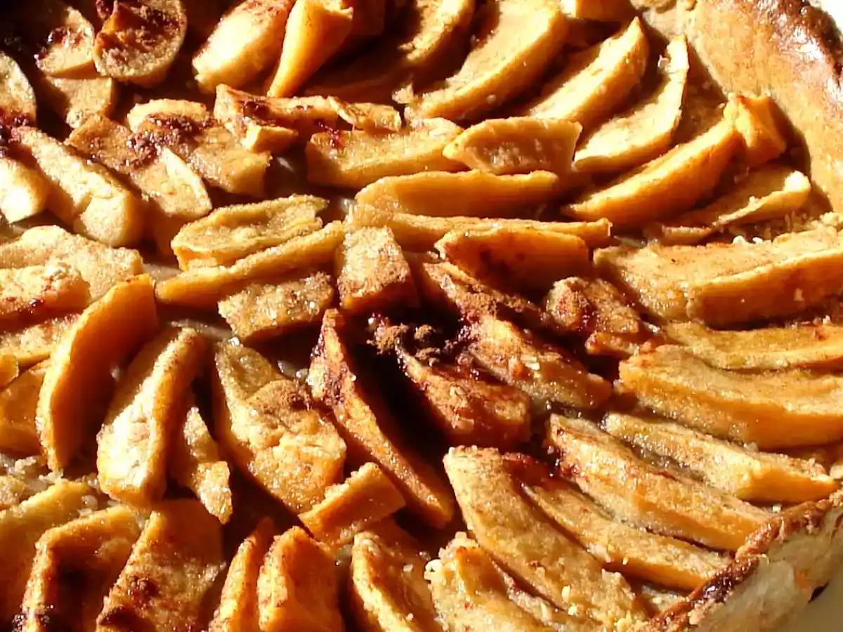 Tarta de Peros y masa quebrada con turrón - foto 2