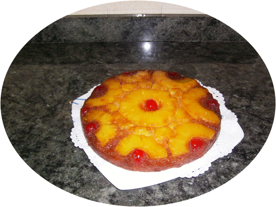 Receta de tarta de piña al revés fácil y deliciosa
