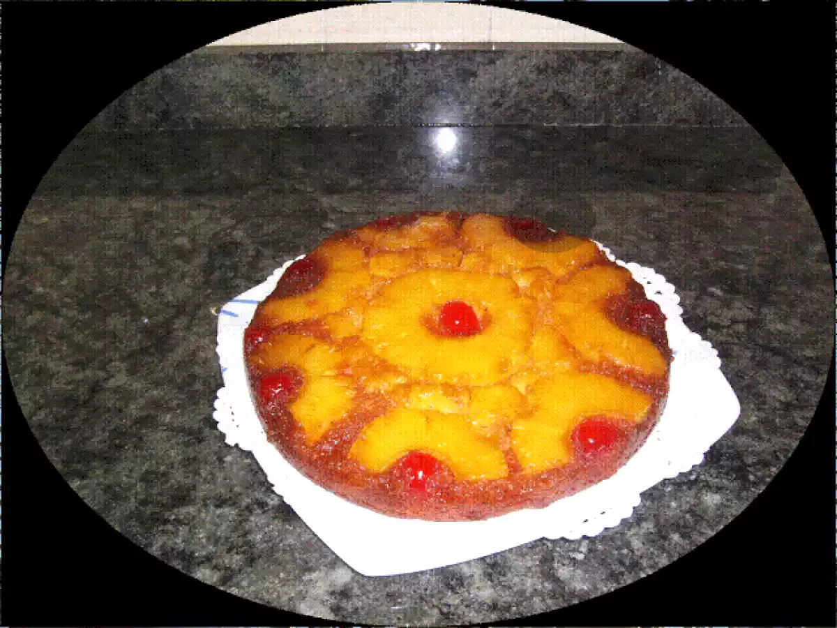 TARTA DE PIÑA AL REVÉS EN THERMOMIX