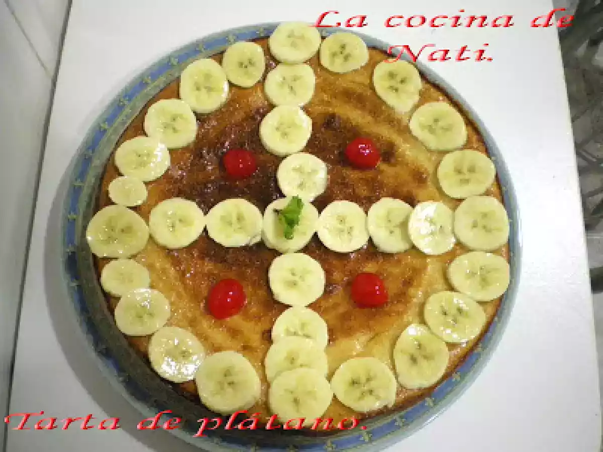 TARTA DE PLÁTANO - foto 2