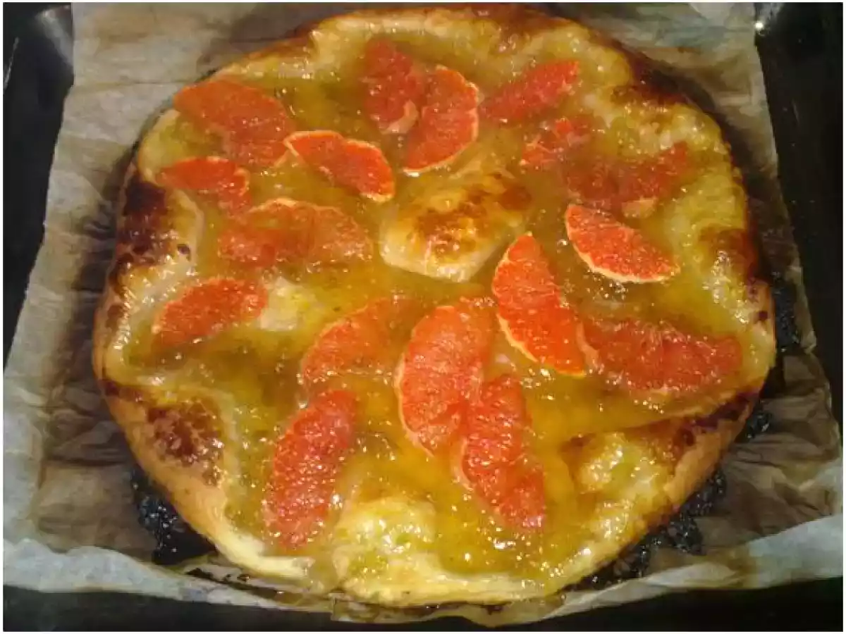 Tarta de pomelo