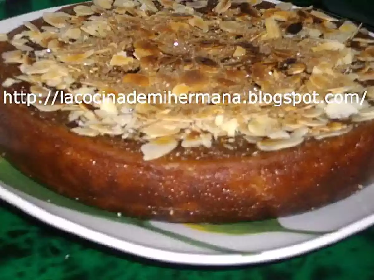 TARTA DE QUESITOS CON COMPOTA DE MANZANA