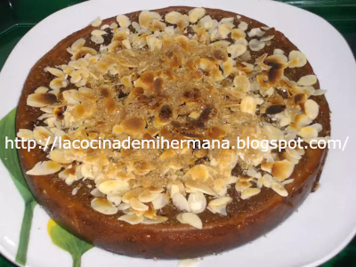 TARTA DE QUESITOS CON COMPOTA DE MANZANA - foto 2