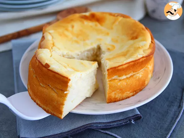 Tarta de queso casera, riquísima y súper fácil