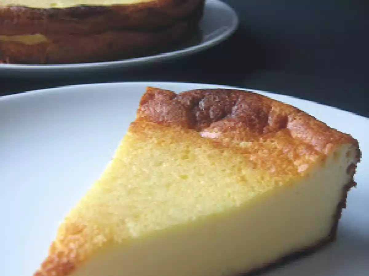 Tarta de queso al horno