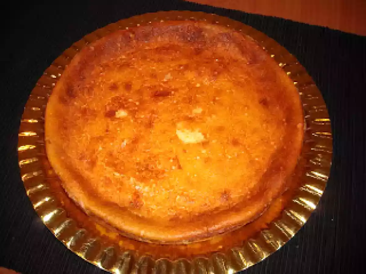 TARTA DE QUESO AL HORNO