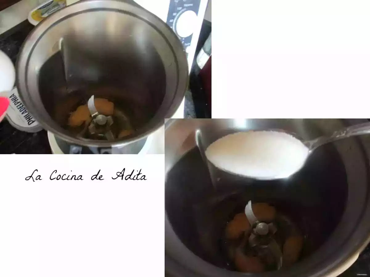 Tarta de queso al horno con mermelada de mango - foto 7