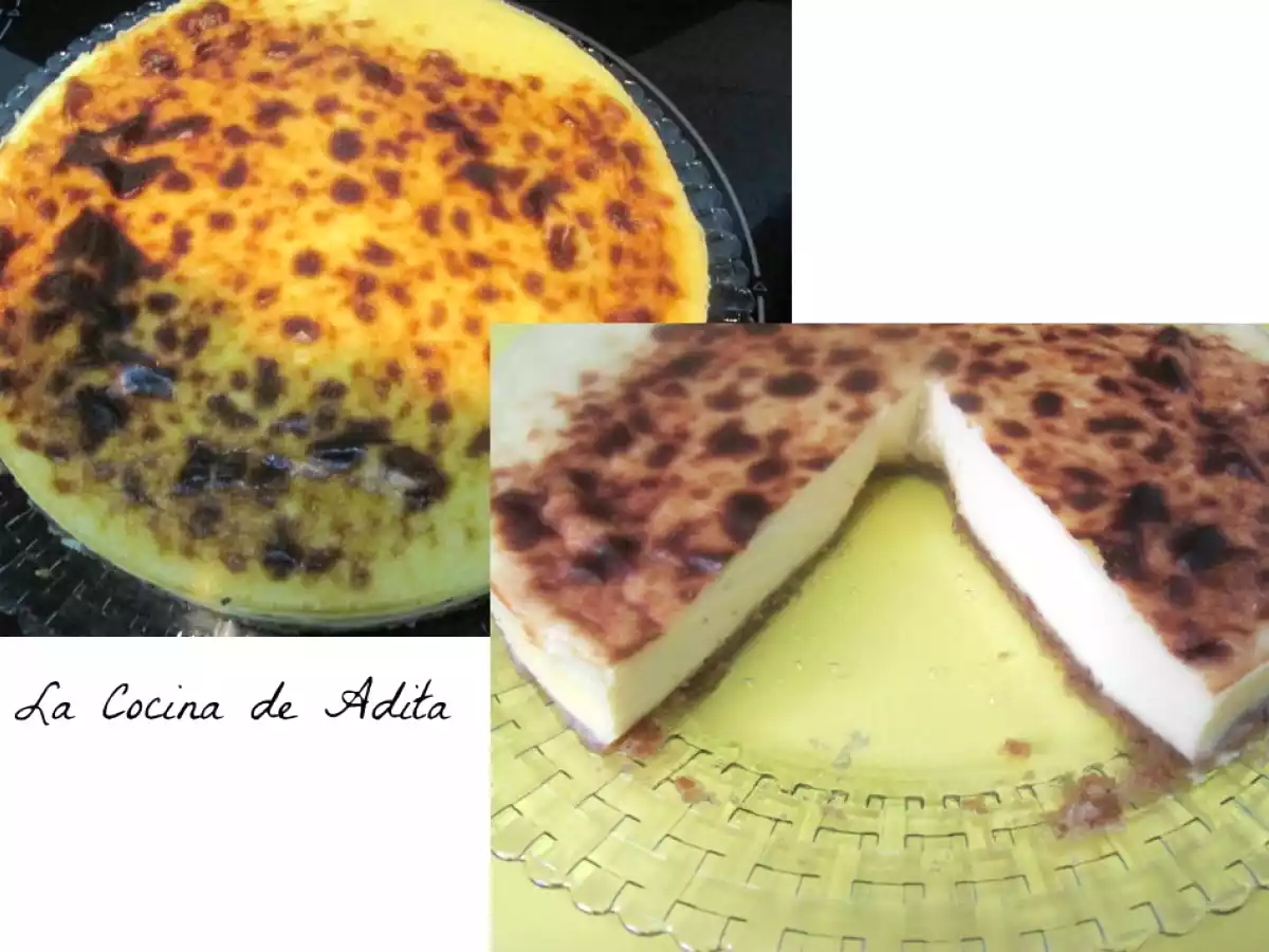 Tarta de queso al horno con mermelada de mango - foto 12