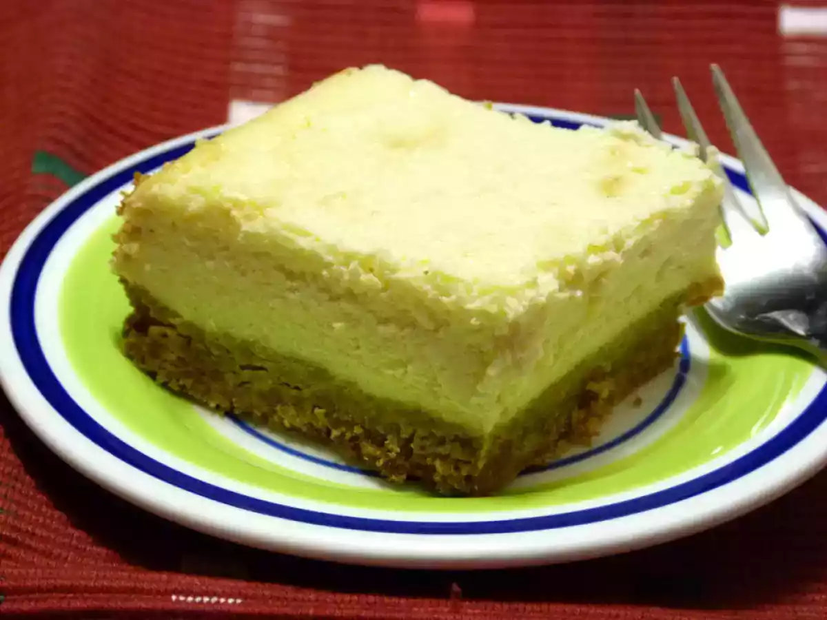 Tarta de queso al limón