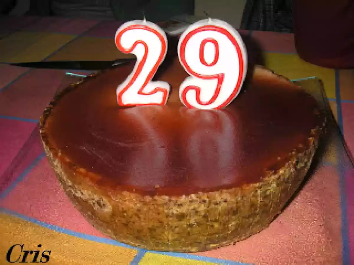 Tarta de queso con cobertura de frambuesa (thermomix). - foto 2