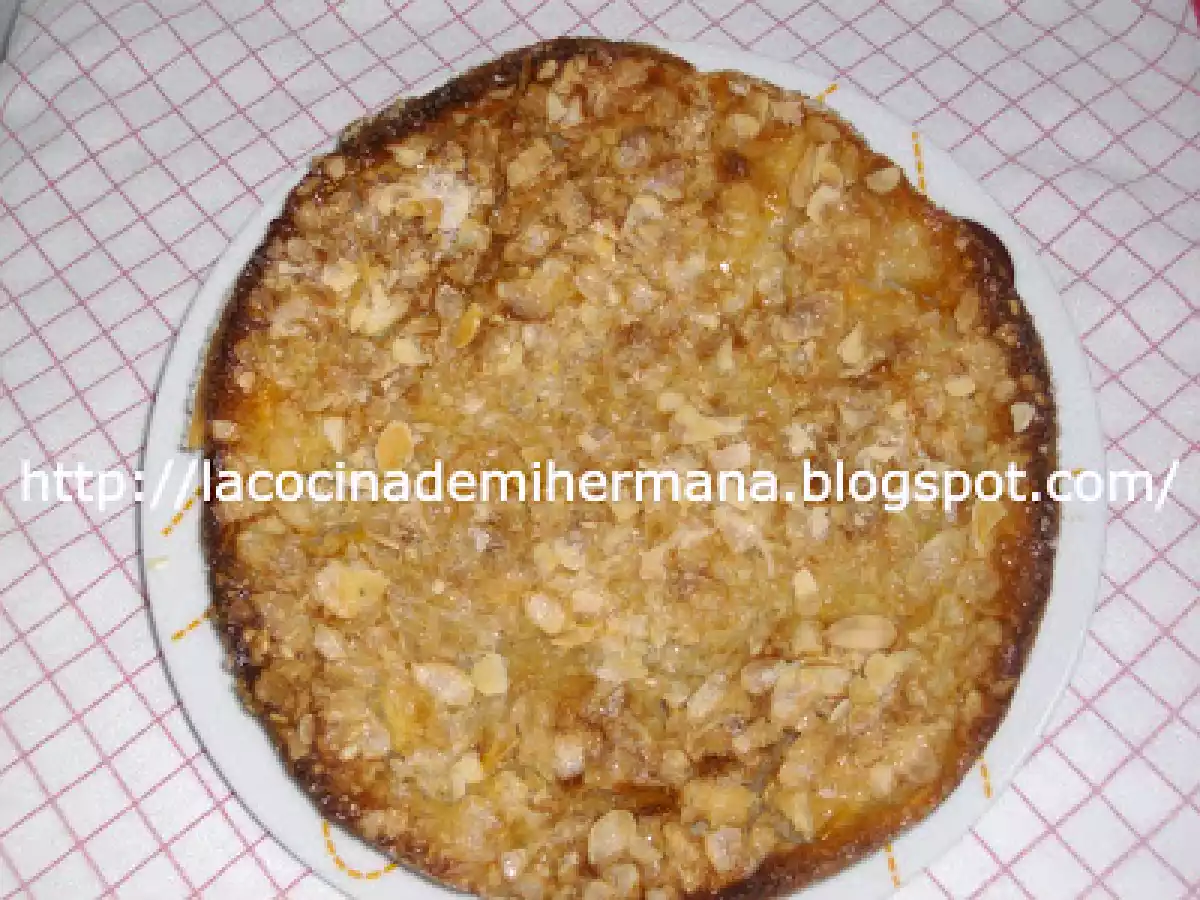 TARTA DE QUESO CON MANZANA - foto 2