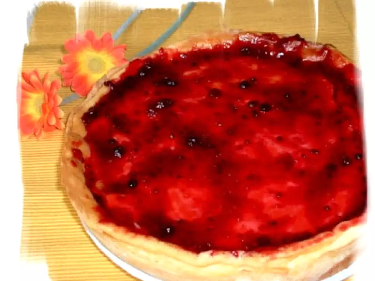 Tarta de Queso con mermelada de Grosella - foto 2