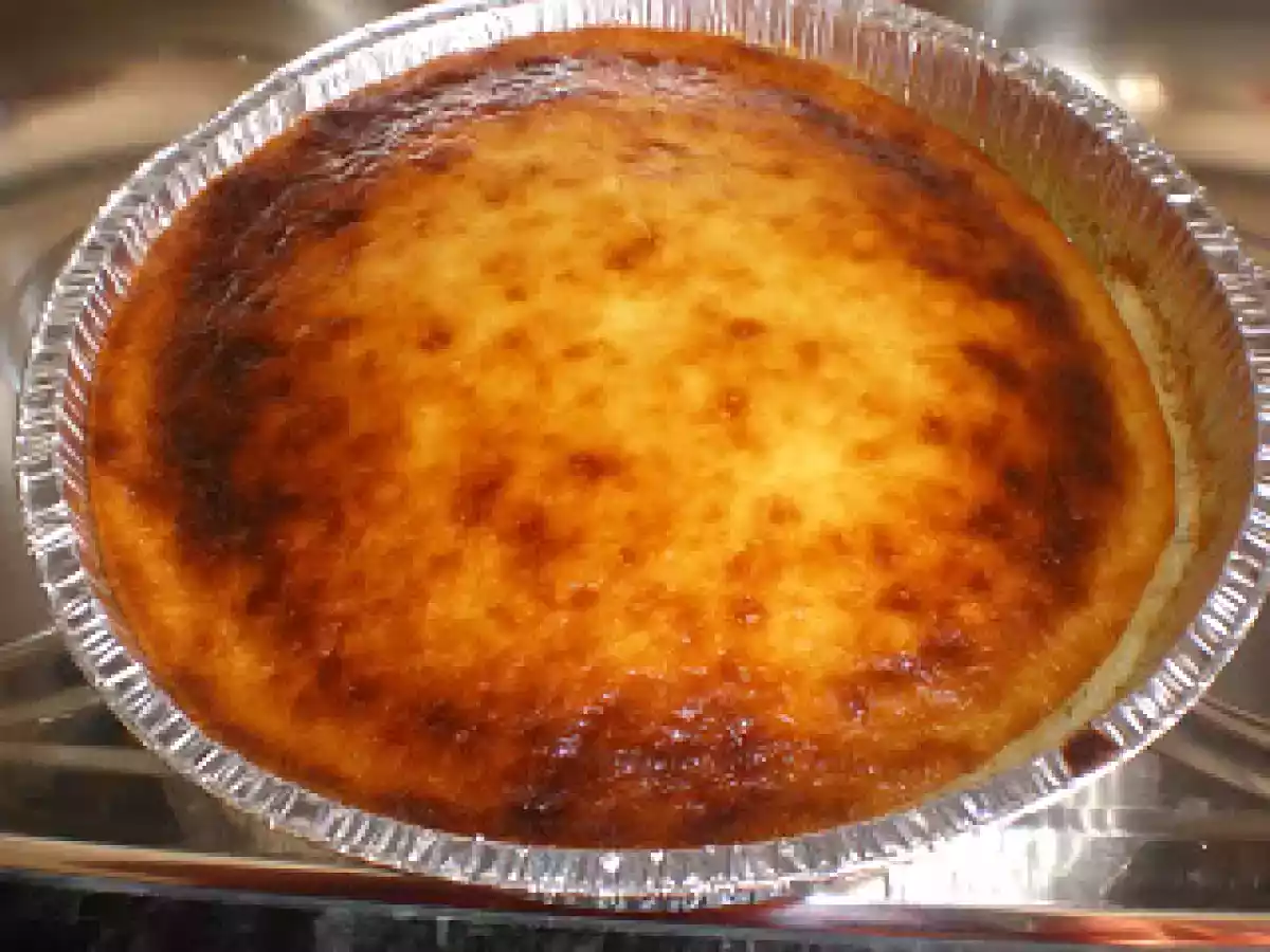 TARTA DE QUESO (CON SABOR A QUESO)