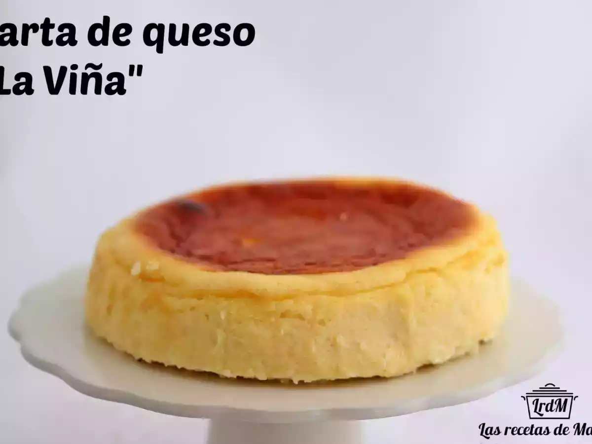 Tarta de queso de La Viña