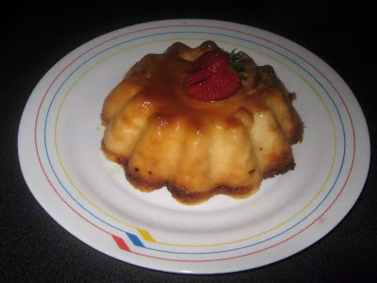 Tarta de queso en microondas