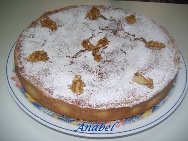 TARTA DE QUESO FRESCO Y NUECES