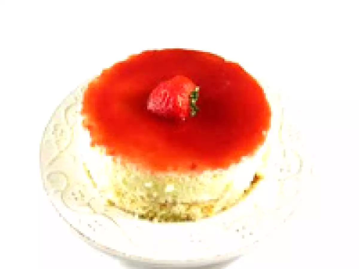 Tarta de queso fría al limón