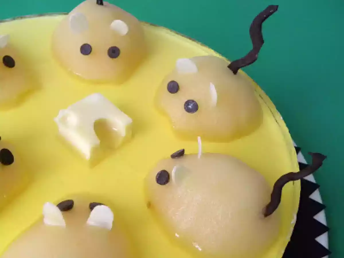 TARTA DE QUESO, GELATINA Y RATONES - foto 4