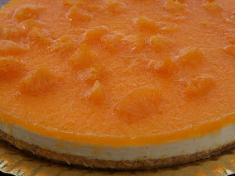 Tarta de queso mandarinas - foto 2