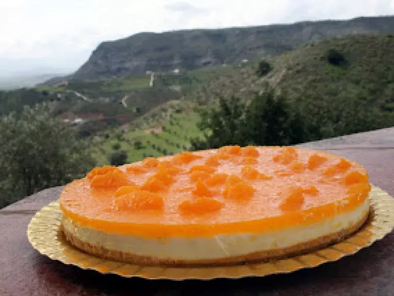 Tarta de queso mandarinas - foto 3