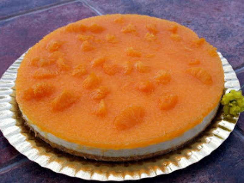 Tarta de queso mandarinas - foto 4