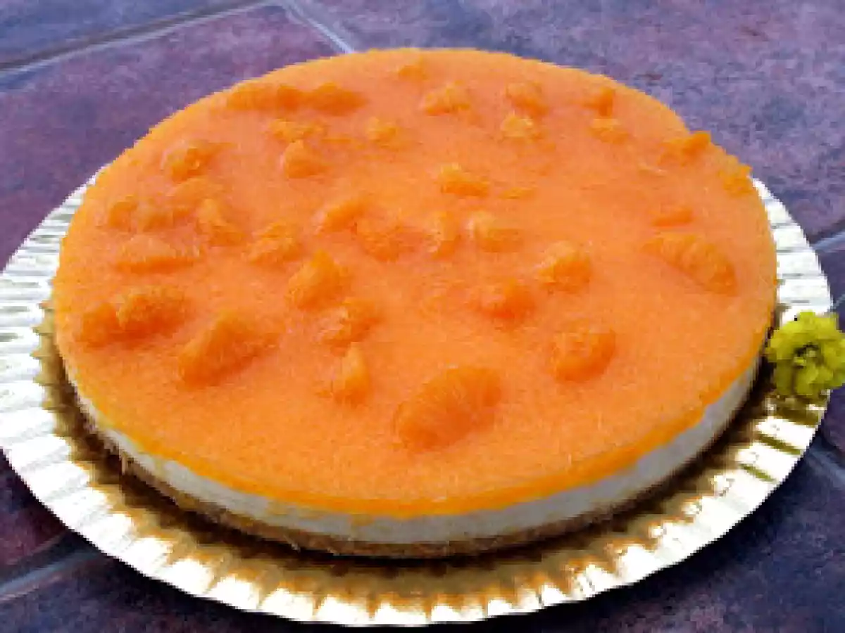 Tarta de queso mandarinas - foto 4
