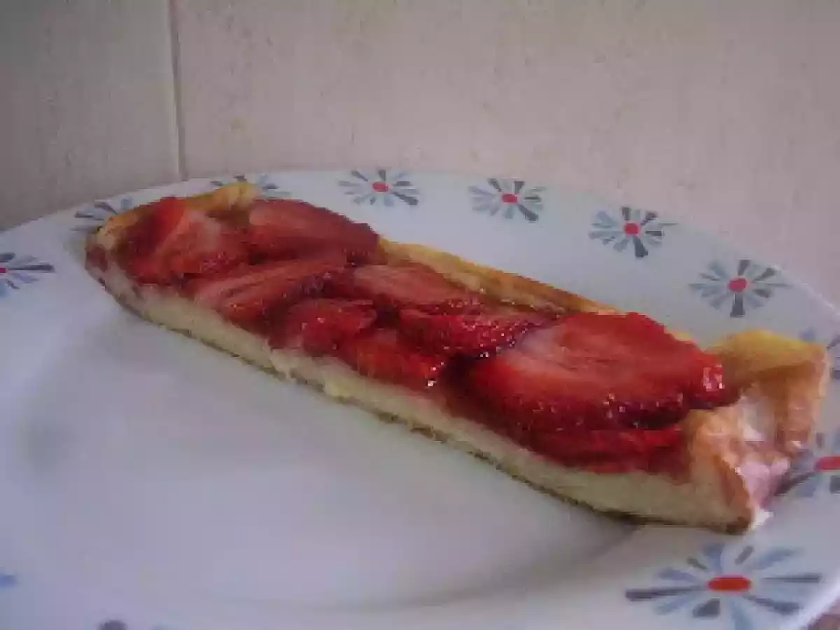 TARTA DE QUESO, MANZANA Y FRESA WW