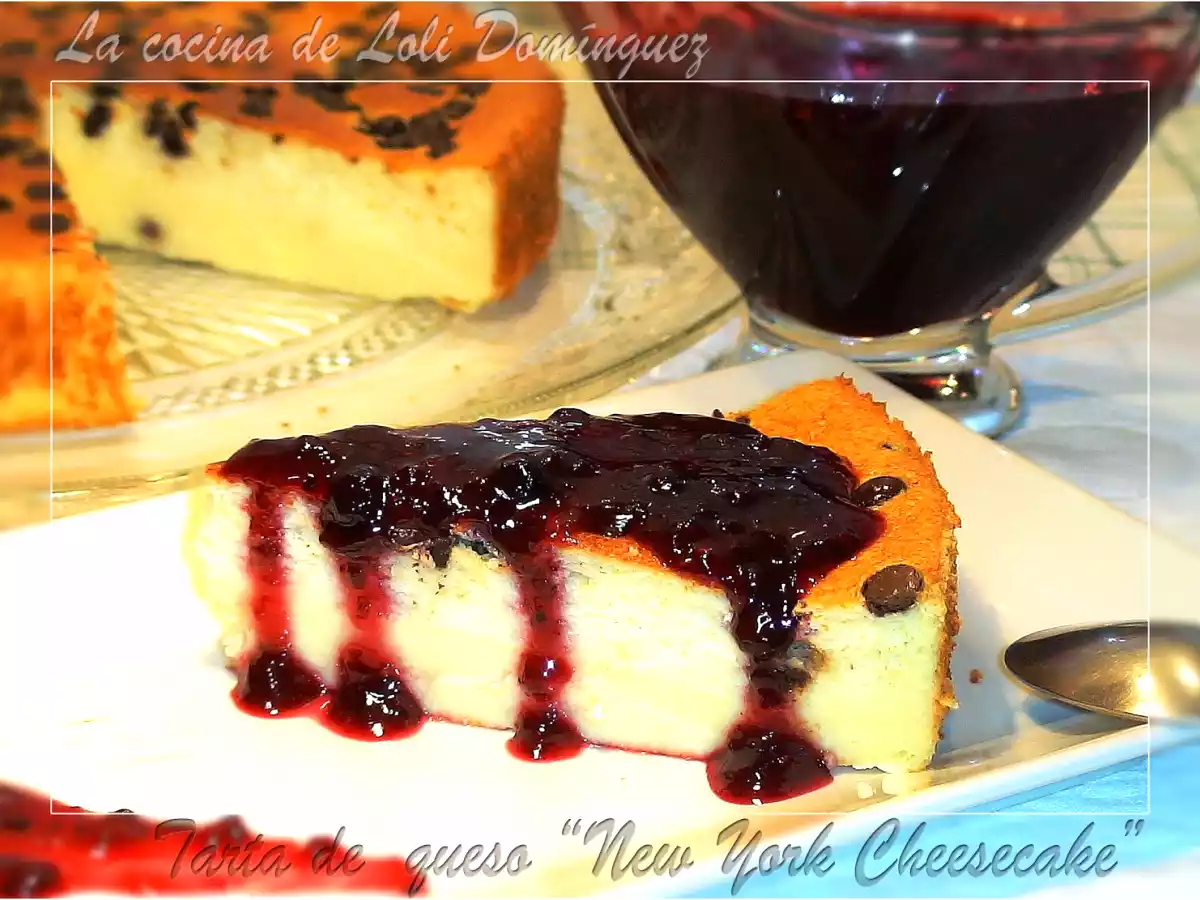 Tarta de queso “New York Cheesecake”