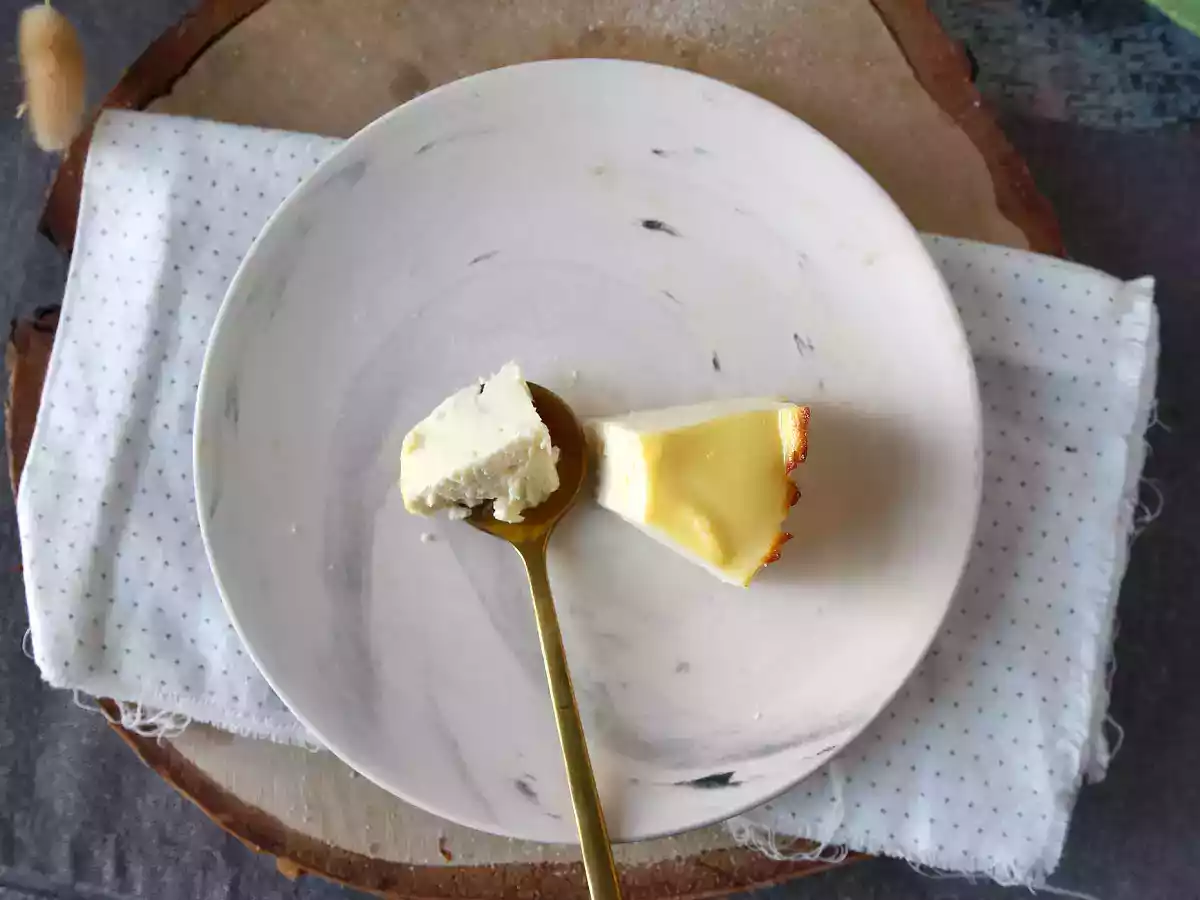 Tarta de queso ricotta con solo 4 ingredientes - foto 5