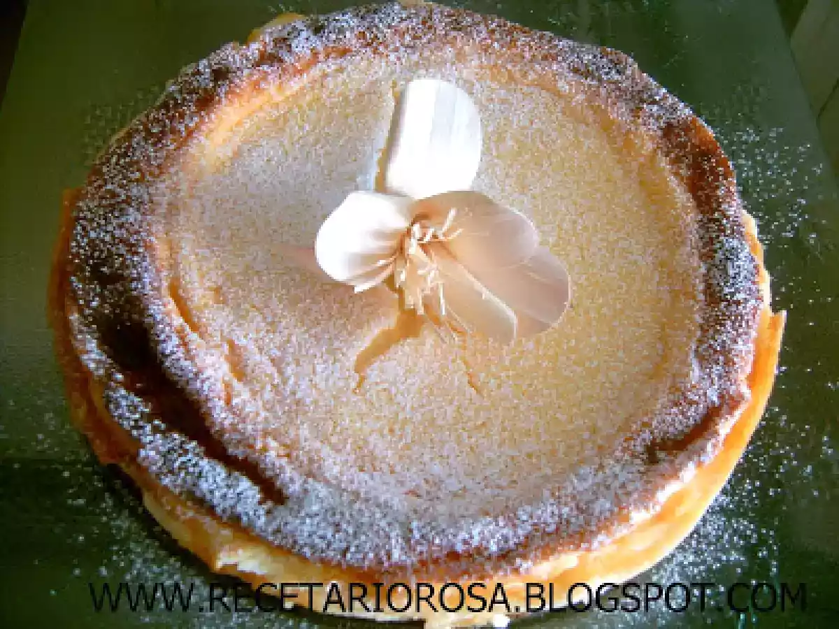 TARTA DE QUESO SIN BASE - foto 2