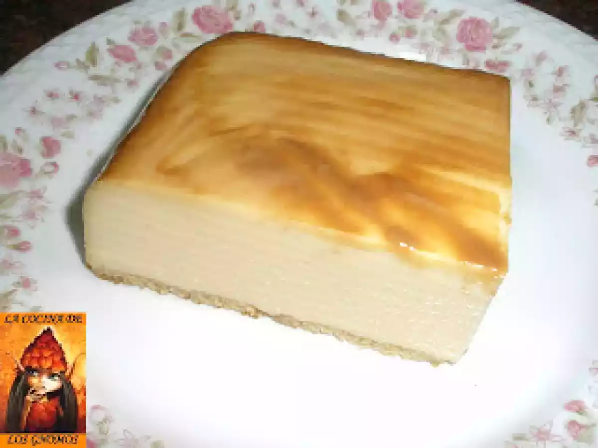 TARTA DE QUESO SIN HORNO