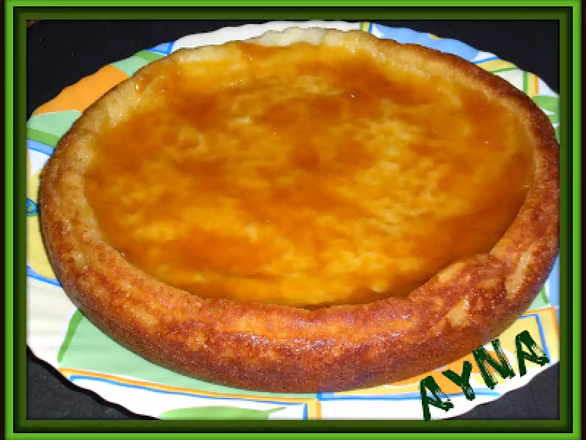 TARTA DE QUESO SIN QUESO(FUSSIONCOOK)