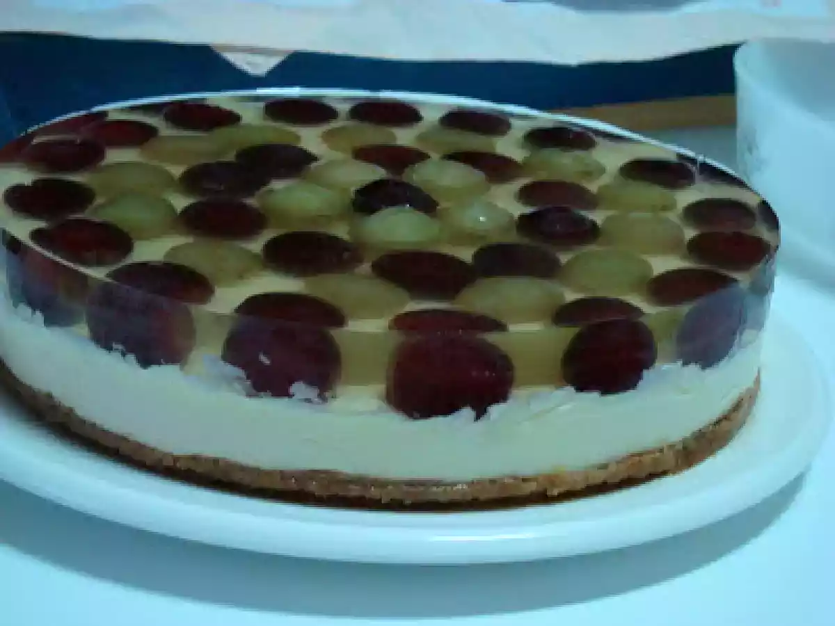 TARTA DE QUESO, UVAS Y MOSCATEL - foto 4