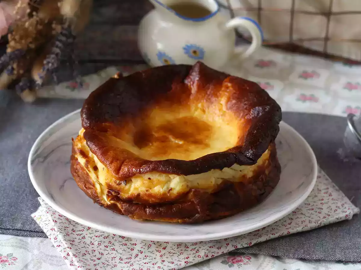 Tarta de queso vasca, ¡una joya de la repostería!