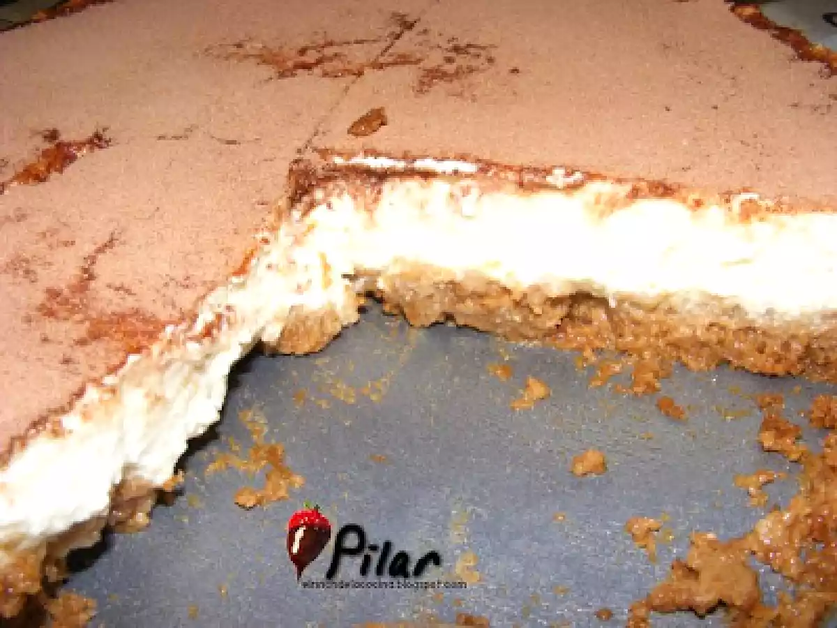 Tarta de queso y cuajada