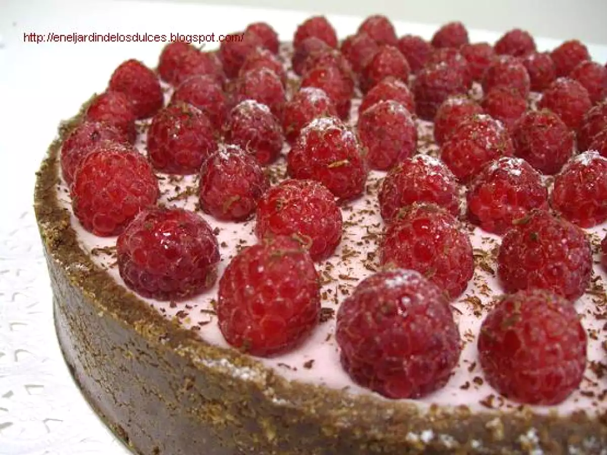 Tarta de queso y frambuesa - foto 3