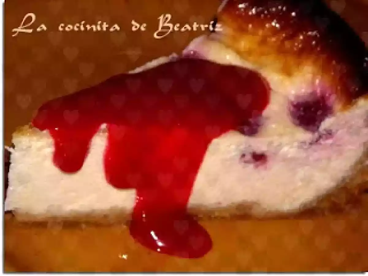 Tarta de queso y frambuesas - foto 2