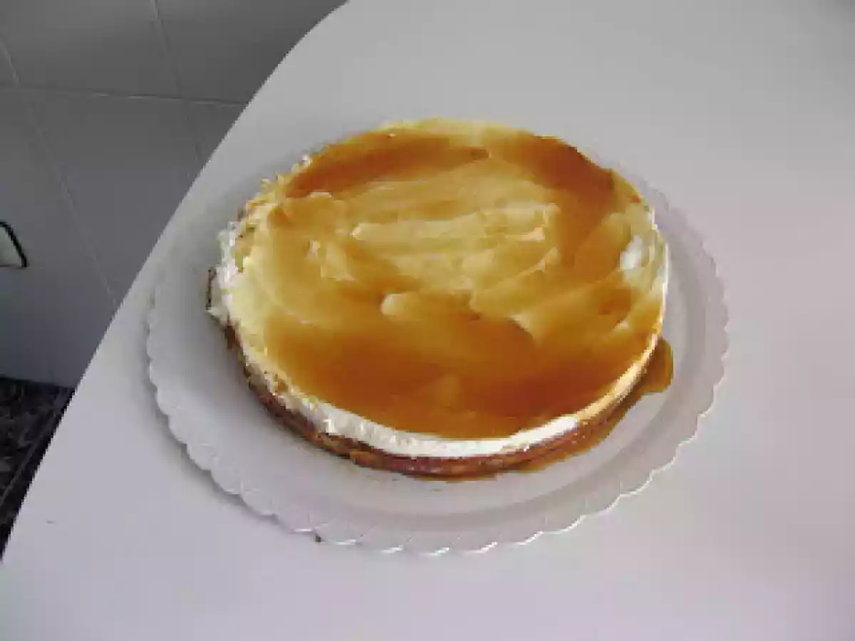 TARTA DE QUESO Y JENGIBRE
