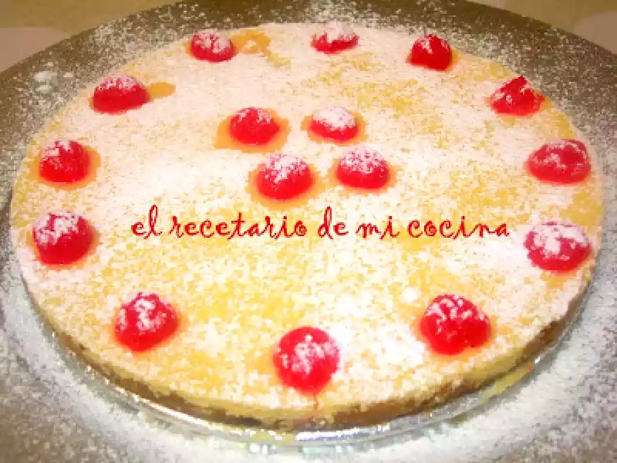 TARTA DE QUESO Y LECHE CONDENSADA
