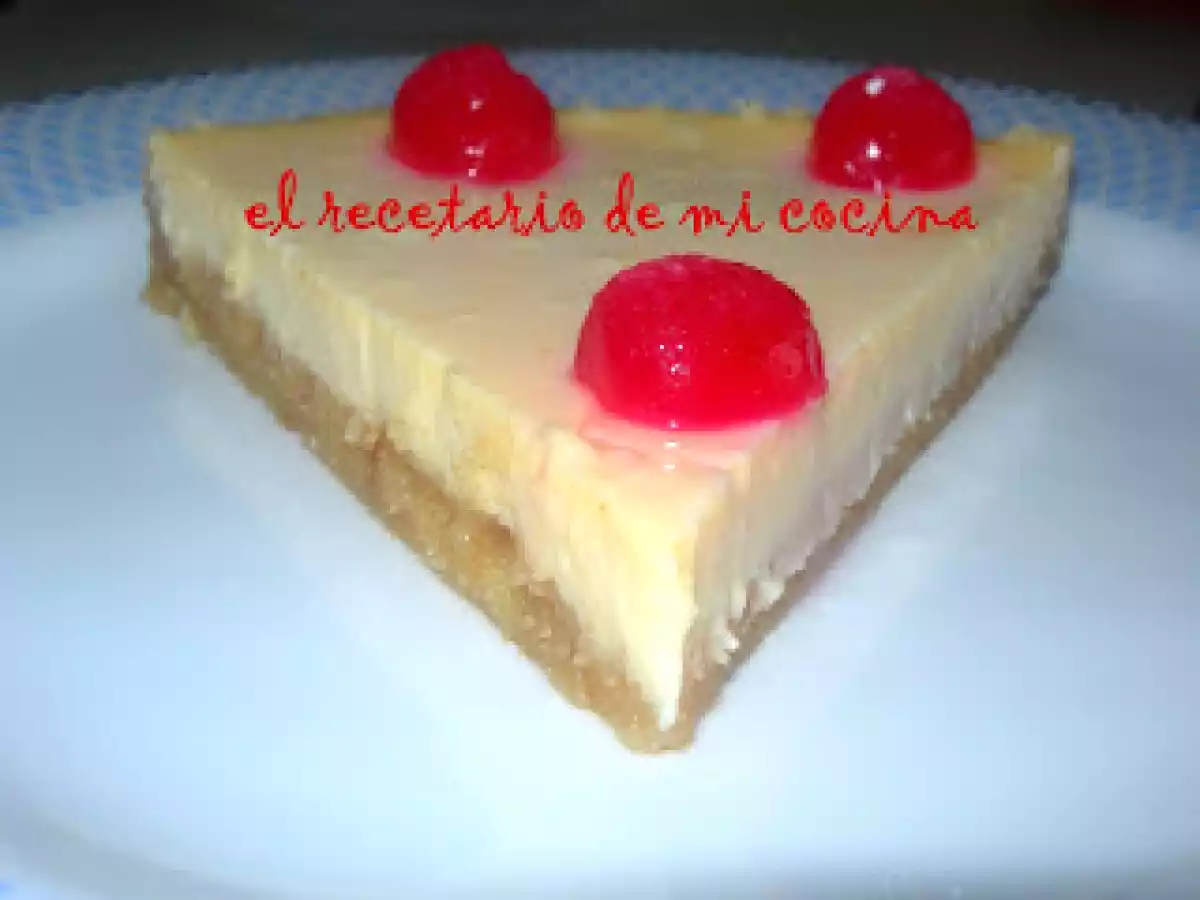 TARTA DE QUESO Y LECHE CONDENSADA - foto 2