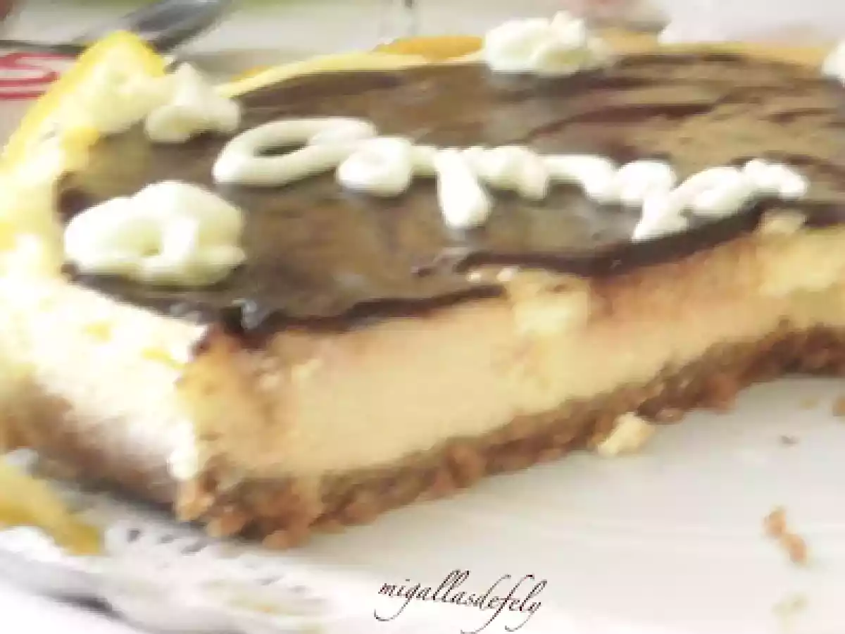 Tarta de queso y limón al microondas: - foto 2