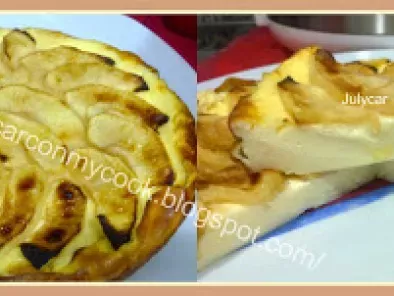 Tarta de queso y manzana olla Cocimix DeLuxe y Tapa Doradora - foto 2