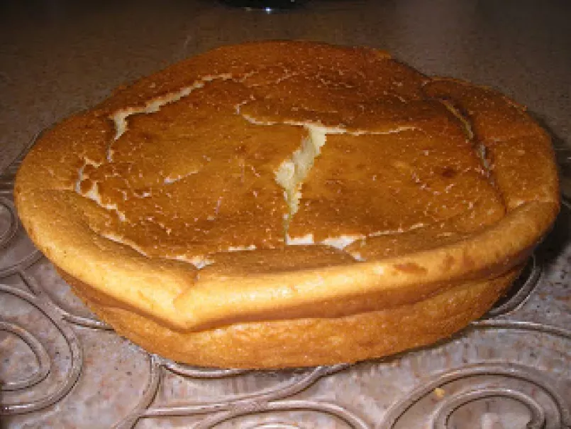 Tarta de queso y nata., foto 1