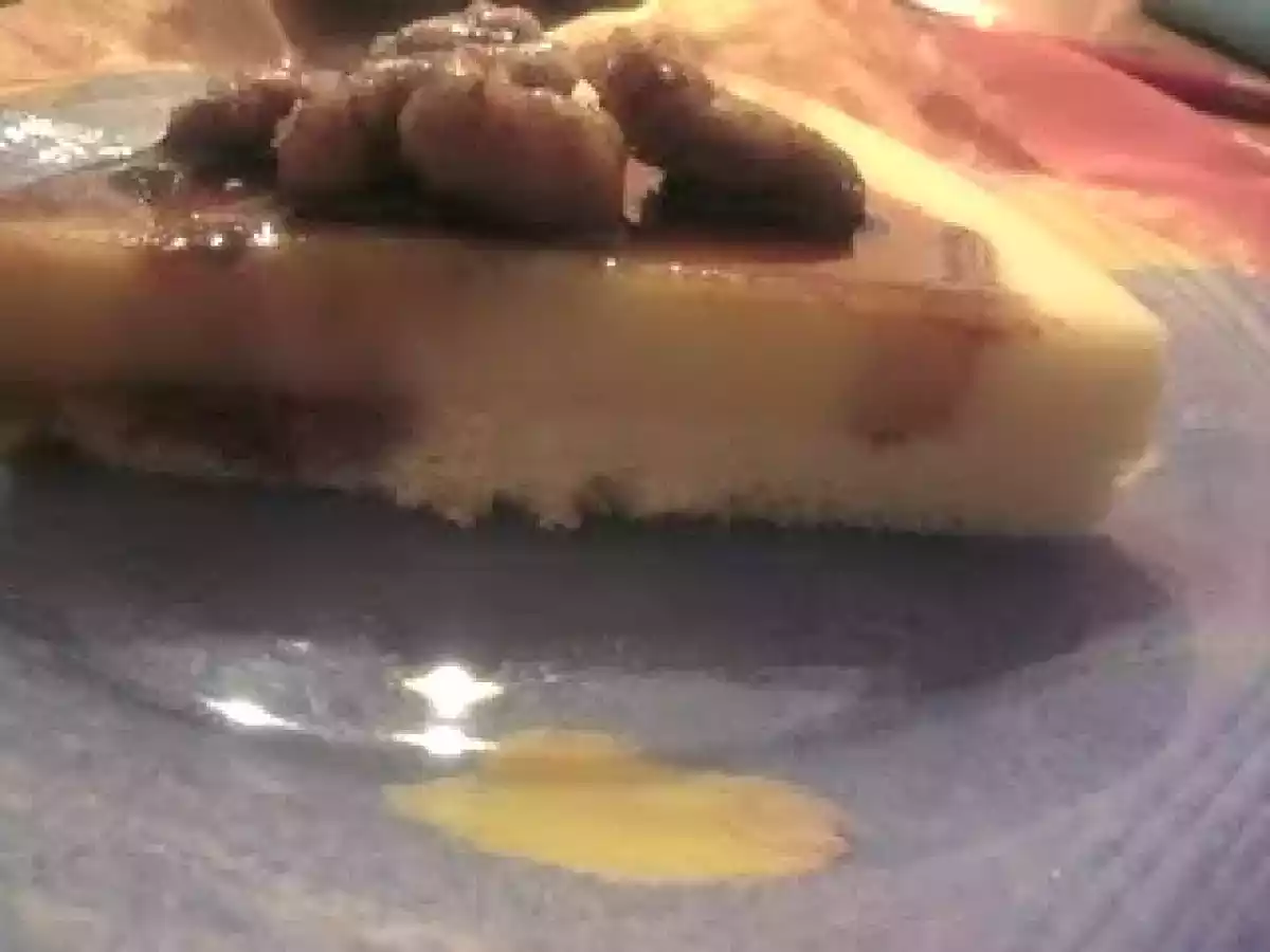 Tarta de queso y nueces caramelizadas - foto 2