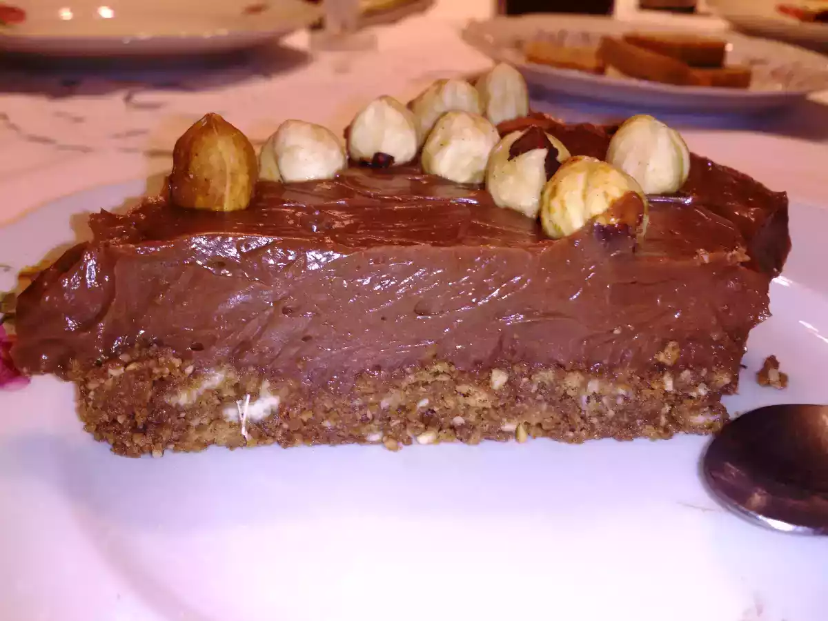 Tarta de queso y nutella sin horneado (Nigella Lawson) - foto 5